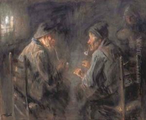 Le soldat et le matelot by Jozef Israels