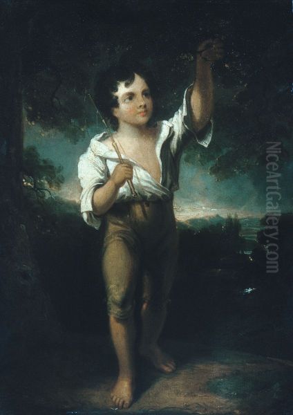The Young Fisherman - view 1