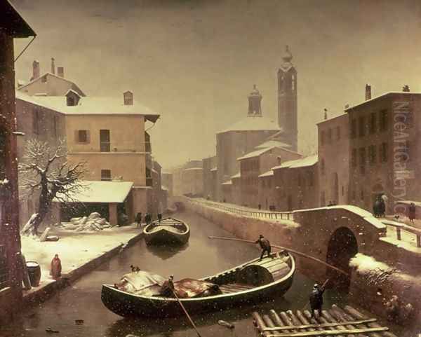 Boat under the Snow - view 1