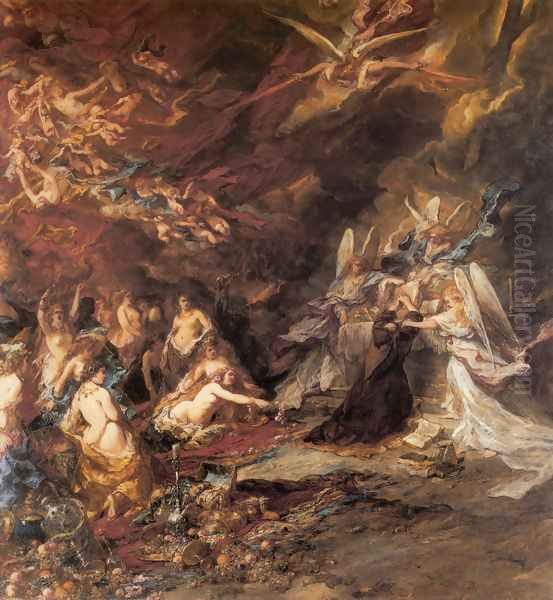 The Temptation of St. Anthony 1869 - view 1