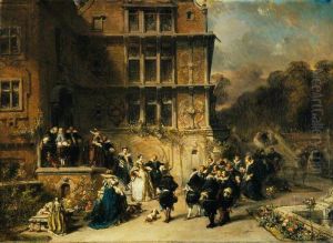 Court Reception at a Chateau