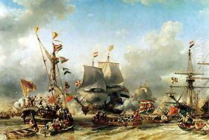 The Embarkation of Ruyter and William de Witt in 1667 The Embarkation of Ruyter and William de Witt in 1667