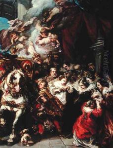 The Departure of Elisabeth of France 1602-44 for Spain