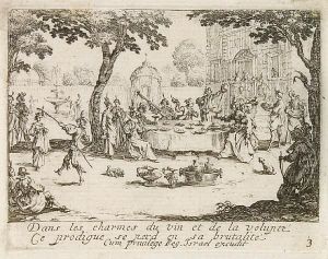 L'enfant Prodigue by Jacques Callot