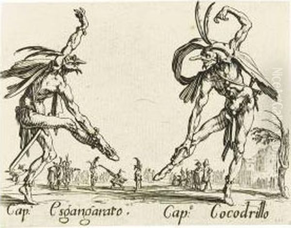 Balli Di Sfessania by Jacques Callot