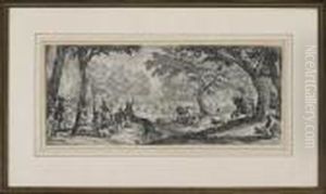 Die Grose Jagd. by Jacques Callot