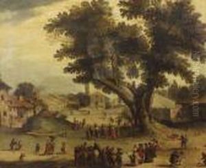 La Fete Au Village by Jacques Callot