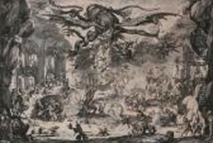 La Tentation De St.antoine by Jacques Callot