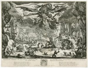 La Tentation De Saint Antoine by Jacques Callot