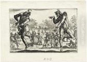 Les Deux Pantalons by Jacques Callot