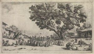 La Foire De Gondreville by Jacques Callot