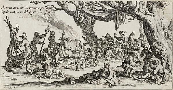Les Bohemiens by Jacques Callot