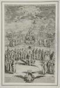 The Triumph Of The Virgin (the Small Thesis). by Jacques Callot