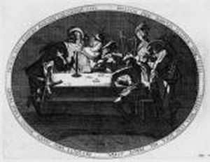 Le Brelan by Jacques Callot