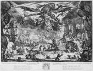 Die Versuchung Des Heiligen Antonius by Jacques Callot