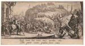 Die Kreuztragung by Jacques Callot