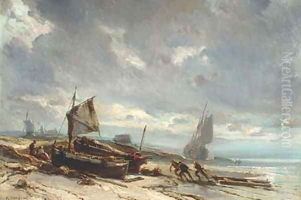 Boats on the Shore - view 1