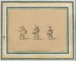 Exercices Militaires by Jacques Callot