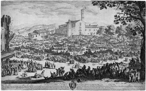 L'impruneta (der Jahrmarkt Von Impruneta - 2 by Jacques Callot
