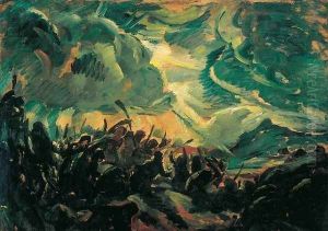 Battle by Bela Ivanyi Grunwald