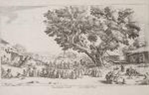 Israel Silvestre: "le Foire De Gondreville" by Jacques Callot