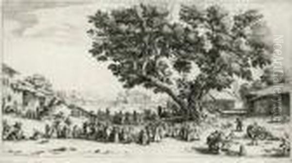 La Foire De Gondreville
Eau-forte Tres Belle Etrare Epreuve Du 1er Etat , Sur Papier Filigrane
Au Doublec - view 1