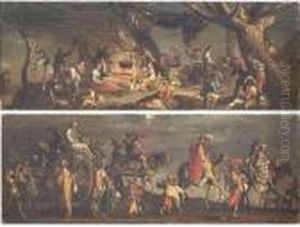 A Military Camp by Jacques Callot