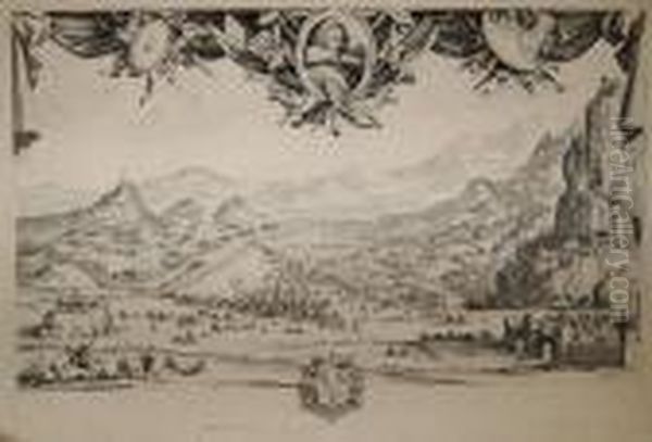 <combat D'avigliano>, [1630] - view 1