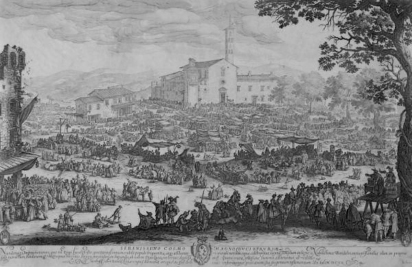 The Fair At L'impruneta - view 1