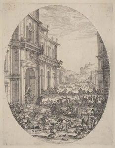Le Massacre Des Innocents, 1ere Planche by Jacques Callot