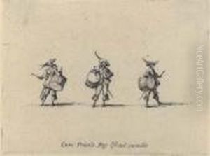 L'exercice De Tambour, From Les Excercices Militaires by Jacques Callot