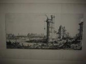 Vue Du Pont-neuf by Jacques Callot