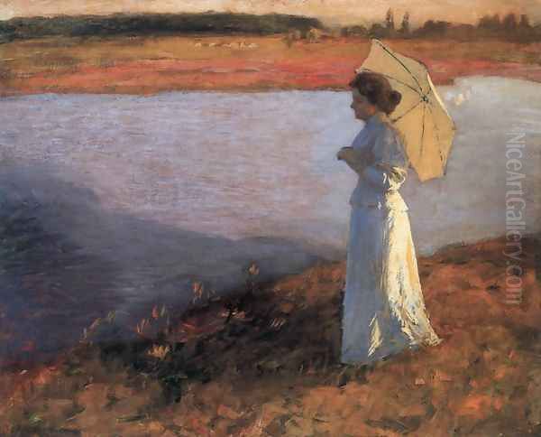 Woman by the Water 1897 - view 1