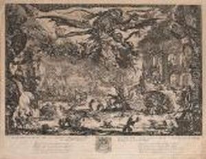 The Temptation Of St Anthony (lieure 1416) by Jacques Callot