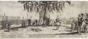 Les Grandes Miseres De La Guerre (lieure 1339-1356) by Jacques Callot