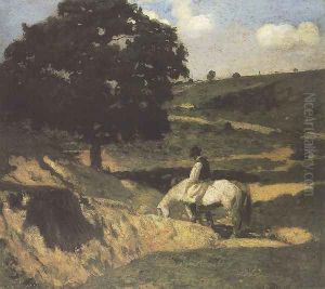 Watering 1902 by Bela Ivanyi Grunwald