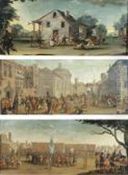 Les Miseres Et Les Malheurs De La Guerre: The Large Miseries Ofwar - view 1