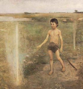 The Warlords Sword 1890 by Bela Ivanyi Grunwald