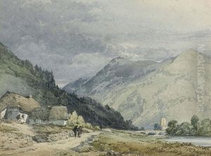 A Mountainous Landscape A Mountainous Landscape