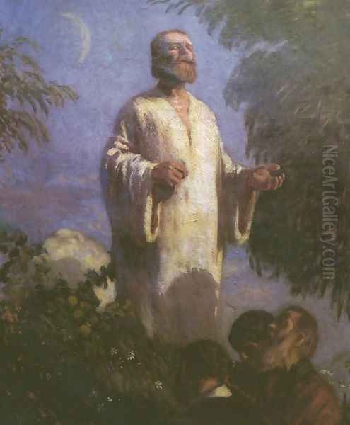 Christ in Garden Getsmane 1903 - view 1