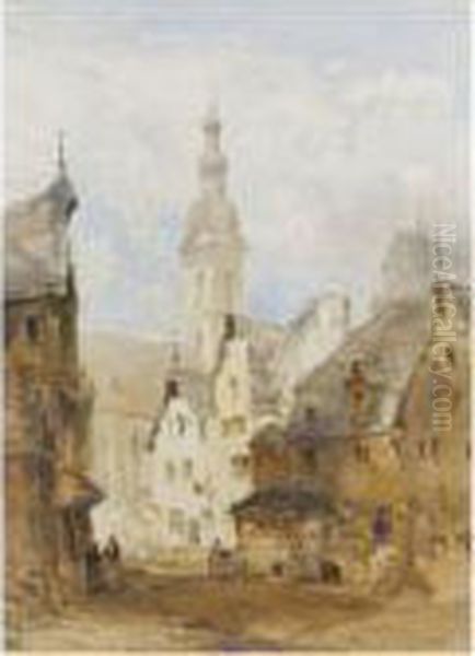 Cochem On The River Moselle, Germany - view 1