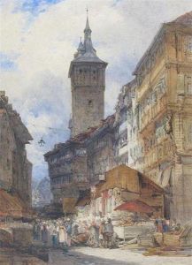 View Of Nuremburg by William Callow