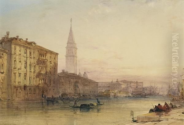 On The Grand Canal, Venice - view 1