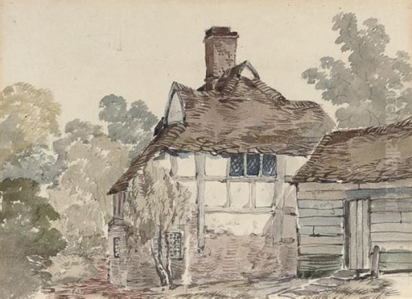 Study Of A Cottage - view 1