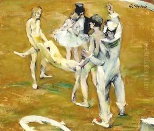 The Acrobats' Sorrow by Sergei Ivanov