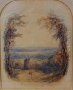 Site Of The Palace Of Versailles by William Callow