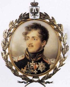 Prince August of Prussia 1814 by Jean-Baptiste Isabey