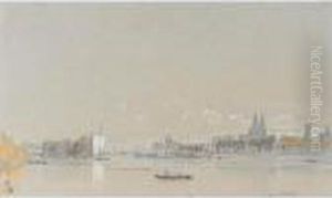 Tours On The Loire by William Callow