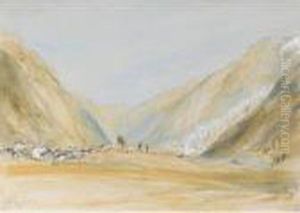 Glacier Du Bois, Chamonix by William Callow