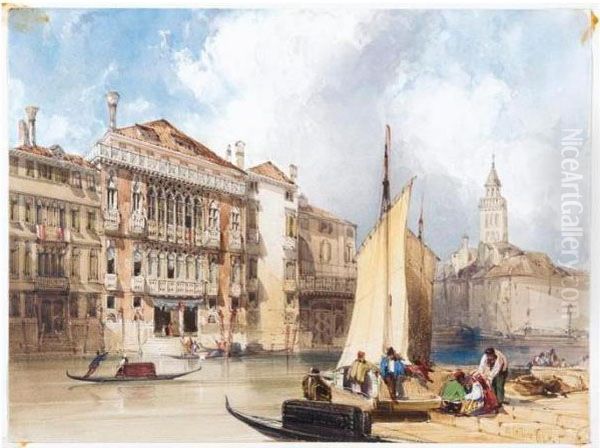 The Palazzo Pisani-moretta On The Grand Canal, Venice - view 1